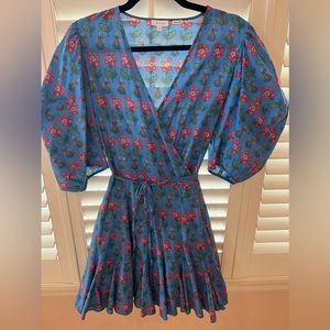 RHODE Claudine Floral Print Dress Size Medium